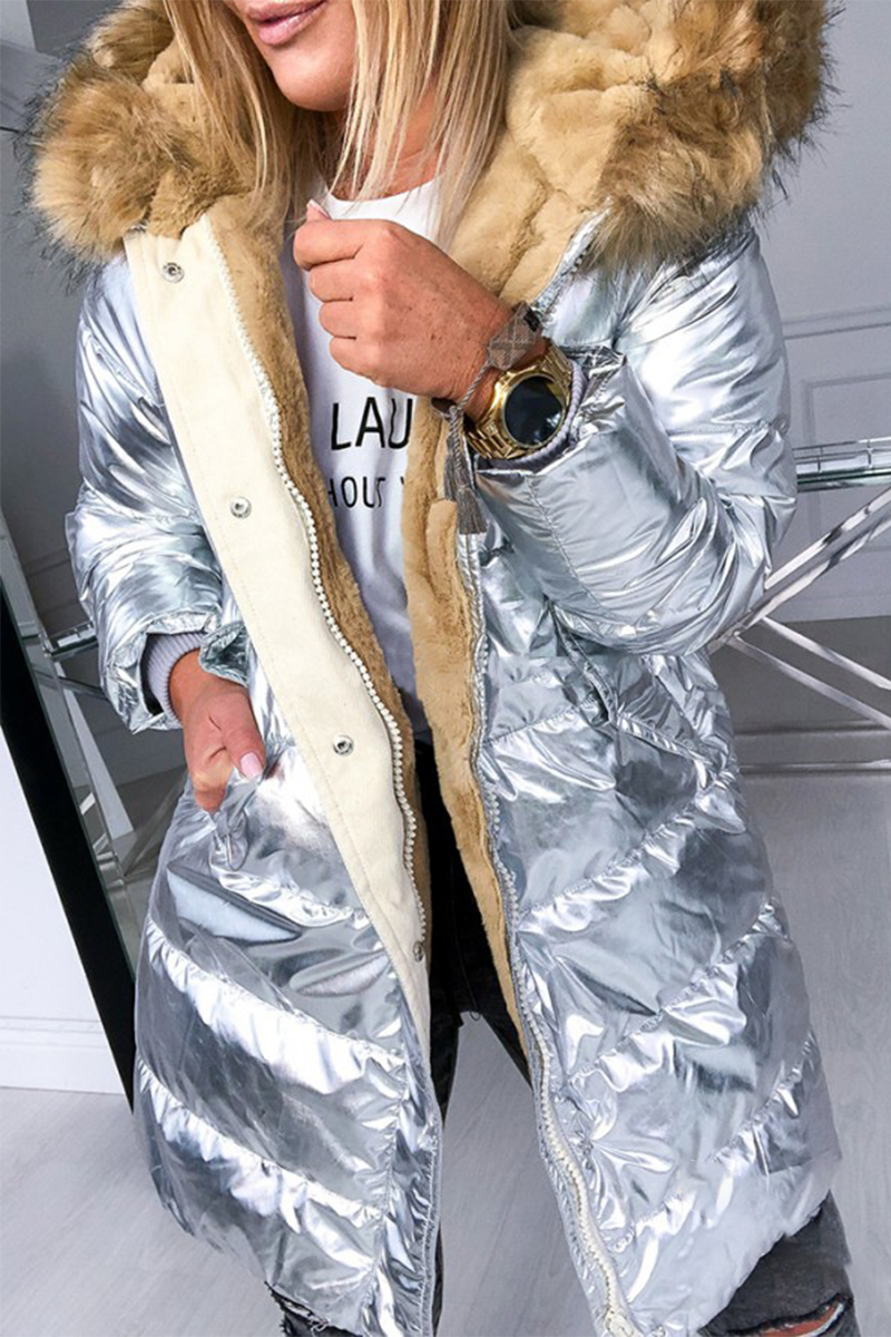 Prendas de abrigo informales con capucha y cremallera de bolsillo (3 colores)