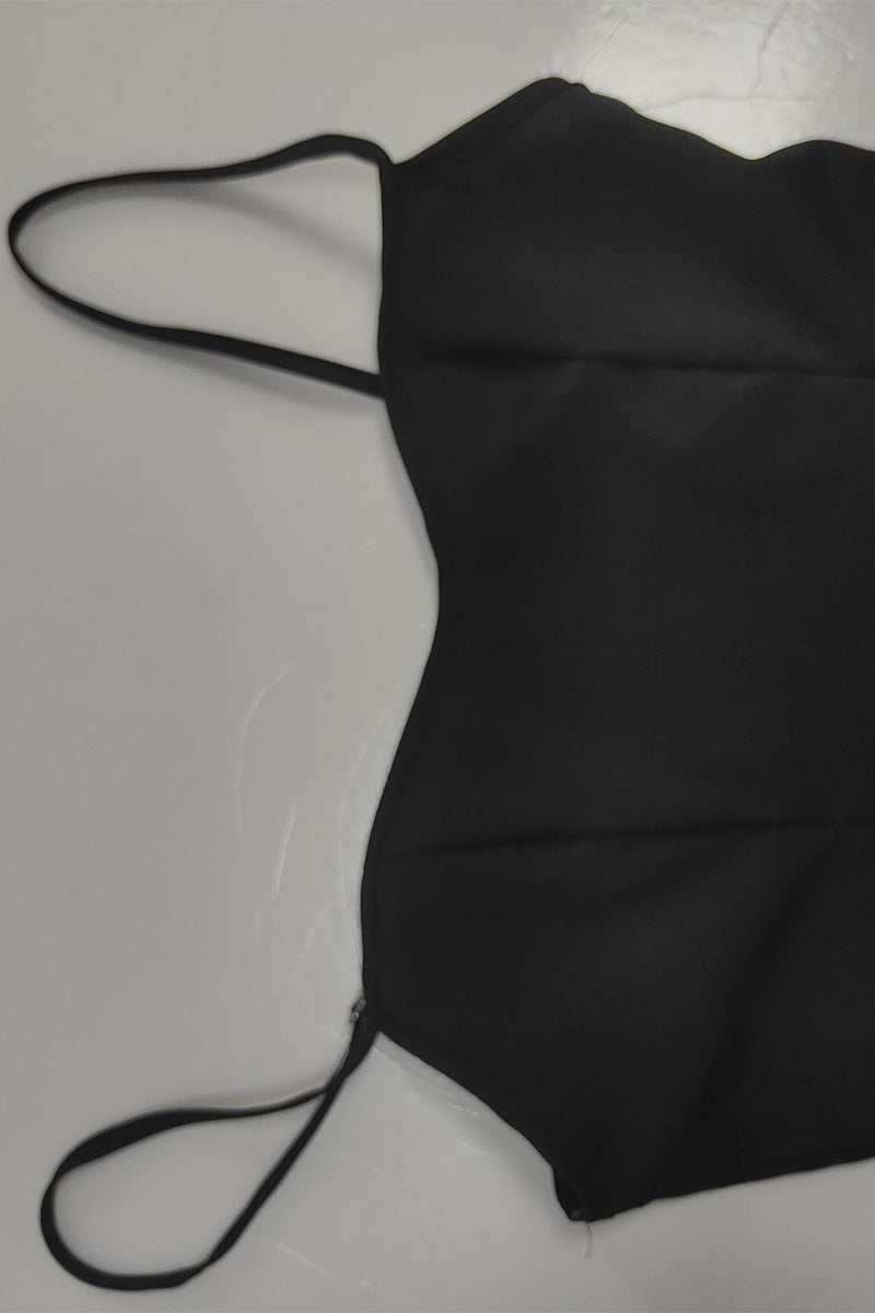 Vestidos largos sexys con cuello en V, espalda descubierta y diseño de patchwork con bloques de color