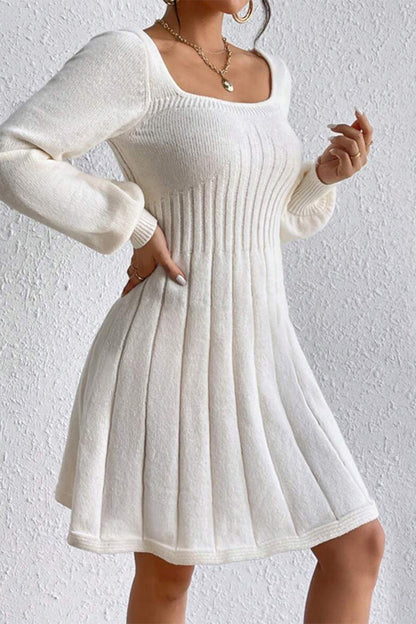 Sexy Patchwork Backless Butterfly U Neck A Line Dresses