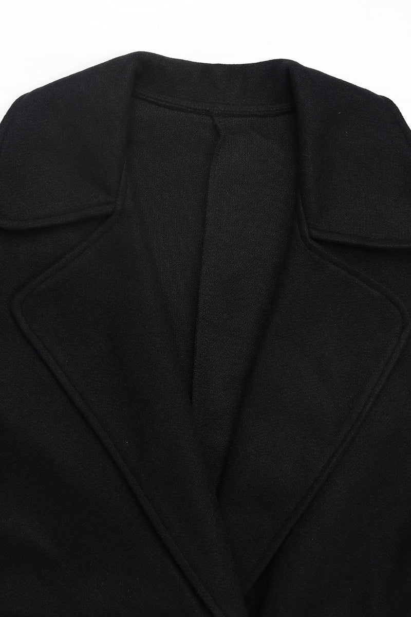 Prendas de abrigo informales de diario con bolsillos, botones y cuello vuelto