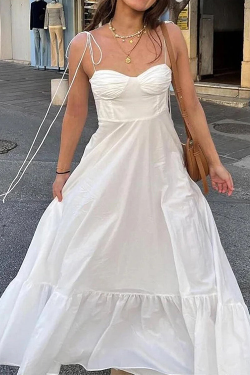 Vestidos sexis de calle con cordones y espalda descubierta