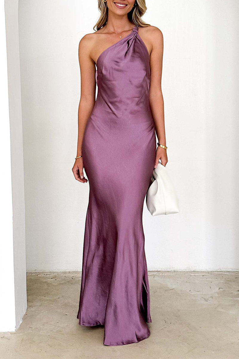 Vestidos largos sexis con hombros caídos, ajustables y sin espalda