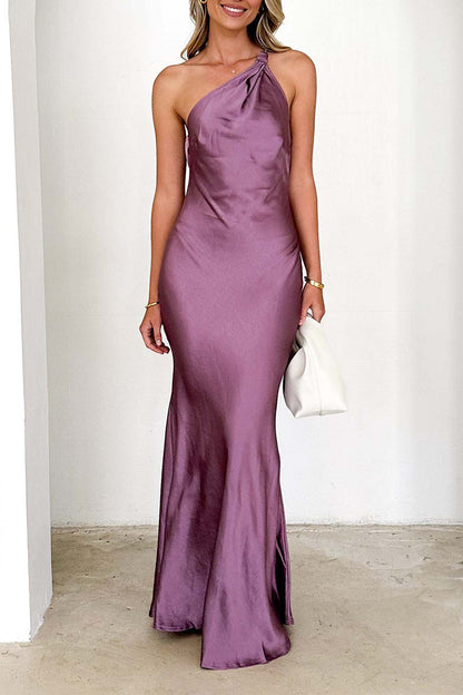 Vestidos largos sexis con hombros caídos, ajustables y sin espalda