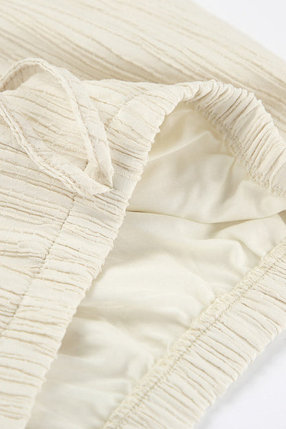 Traje de baño de dos piezas sin mangas con diseño de tirantes de bolsillo sexy