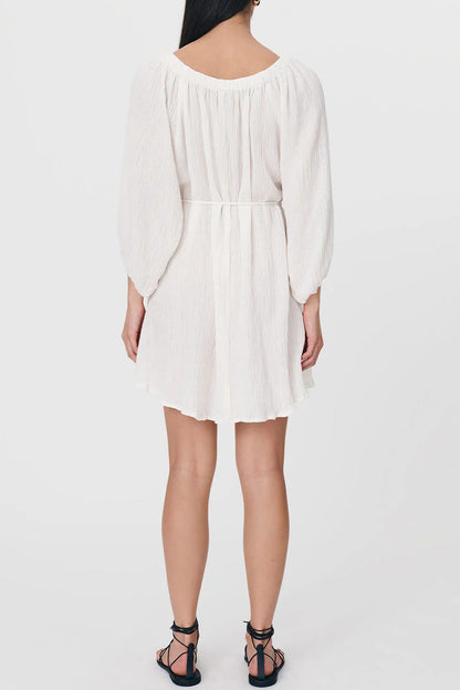 Vestidos sexis de manga larga con hombros descubiertos, fruncidos y encaje