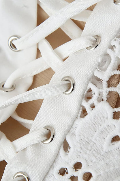 Vestidos largos con escote en V y diseño de tirantes de encaje sexy