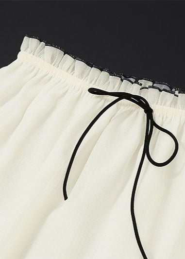 Isla Bow-Tie Ruffle Set – Two-Piece Maxi Skirt & Crop Top Ensemble