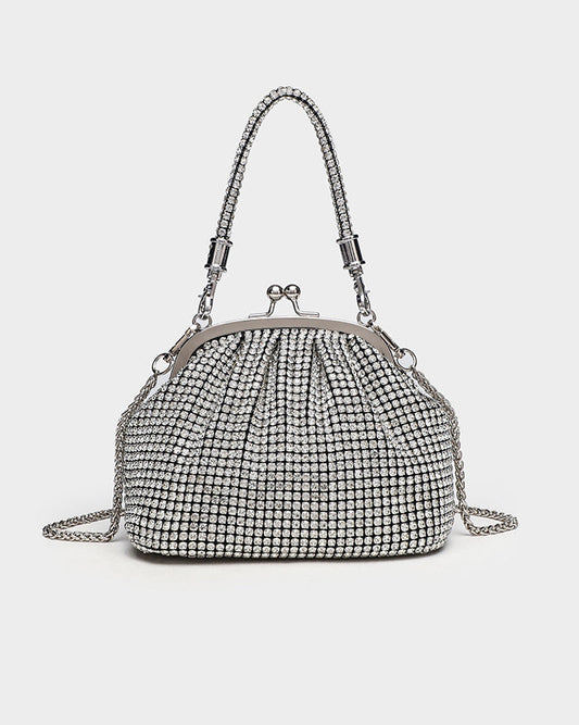 Handmade Rhinestone Evening Bag