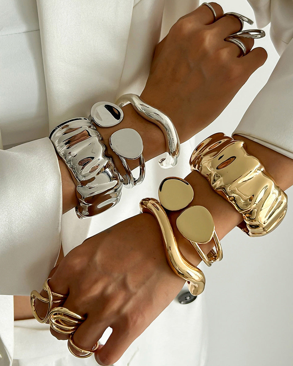 Versatile Irregular Geometric Bracelet