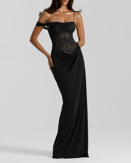 Lace Slim-Fitting Dress