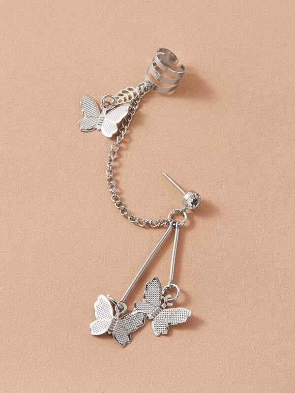 1pc Butterfly Ear Climber for Women