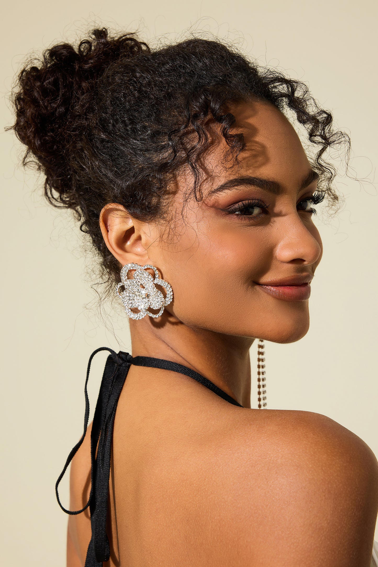 Pendientes colgantes con borlas de forma irregular 