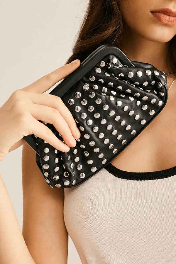 Evening Pleated Clutch Bag