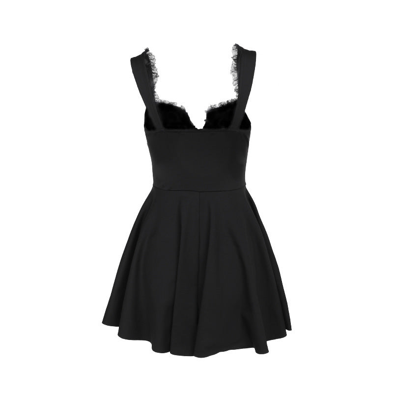 Ava - Elegant Hip Skirt Retro Mini Dress