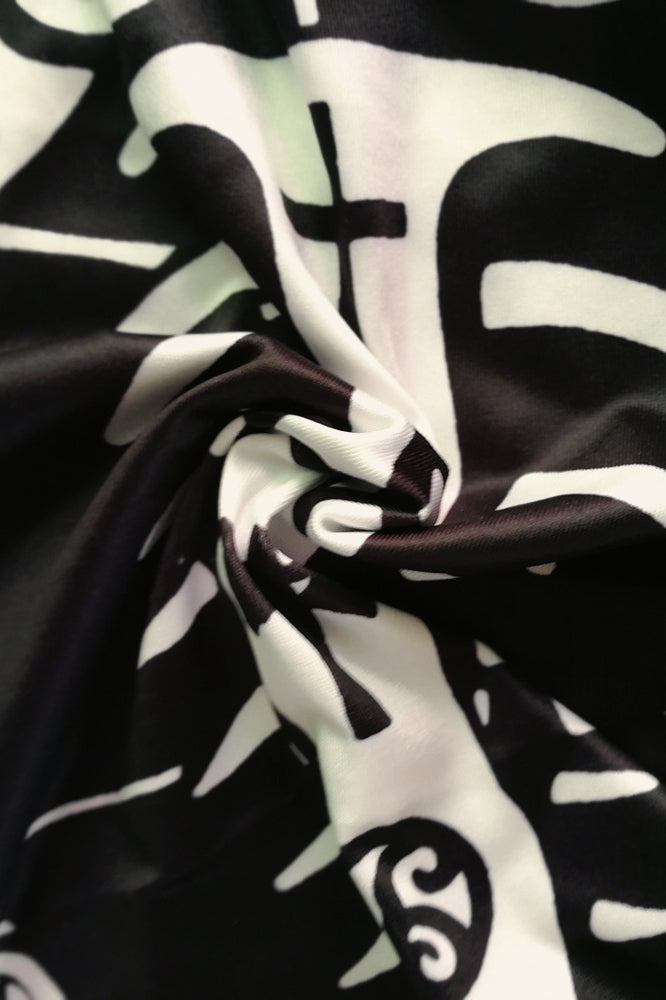 Sexy Cross Back Skull Mini Dress