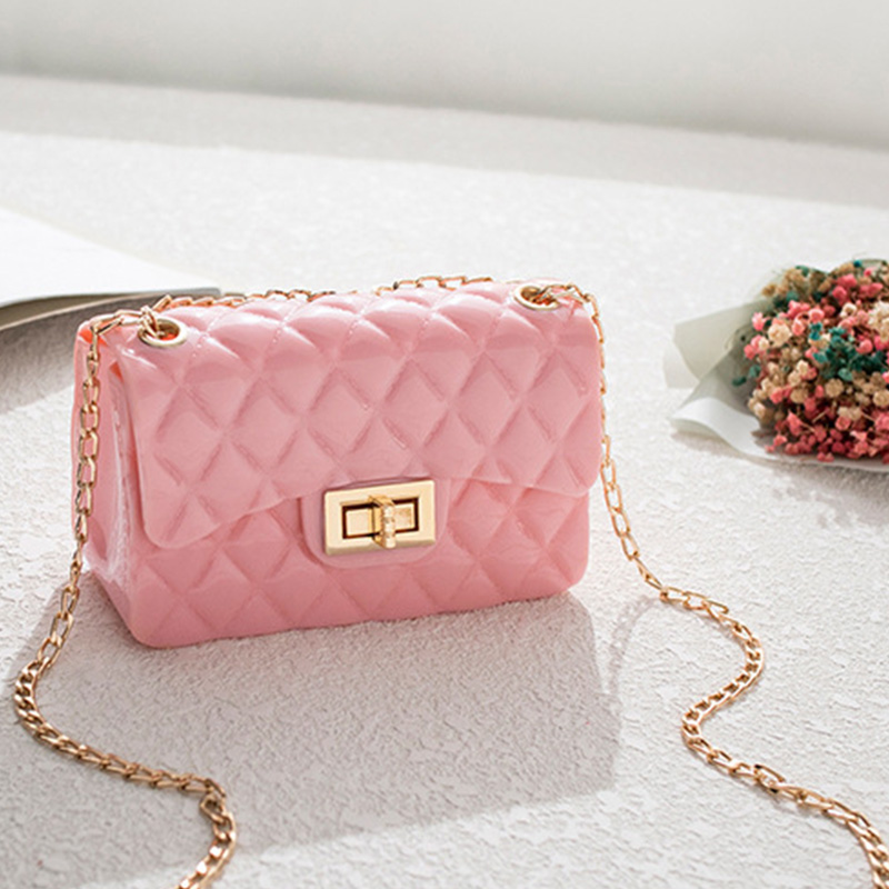 Bolso bandolera de diamantes de moda