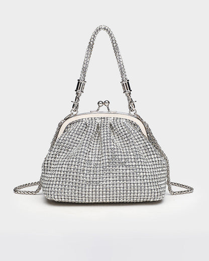 Handmade Rhinestone Evening Bag