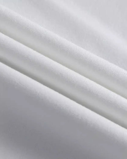 Floral Print Slim Crew Neck T-Shirt