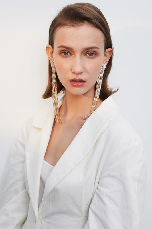 Rhinestone Crystal Sparkling Earrings