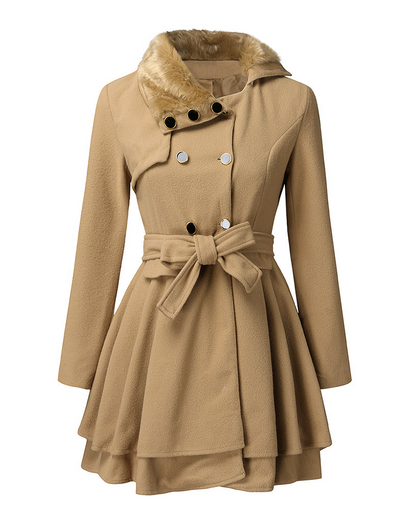 Skinny Waistband Tweed Blazer Dress