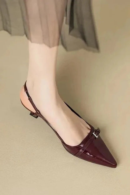 Morgan Slingback Heels