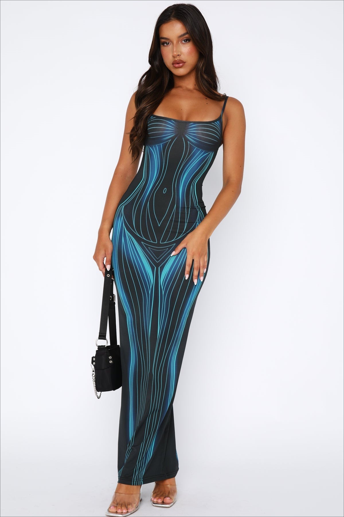 Sexy Sleeveless Bodycon Maxi Dress