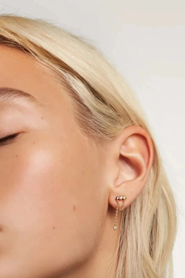 Frances Long Drop Earrings