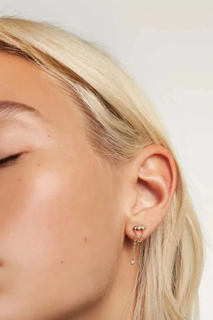 Frances Long Drop Earrings