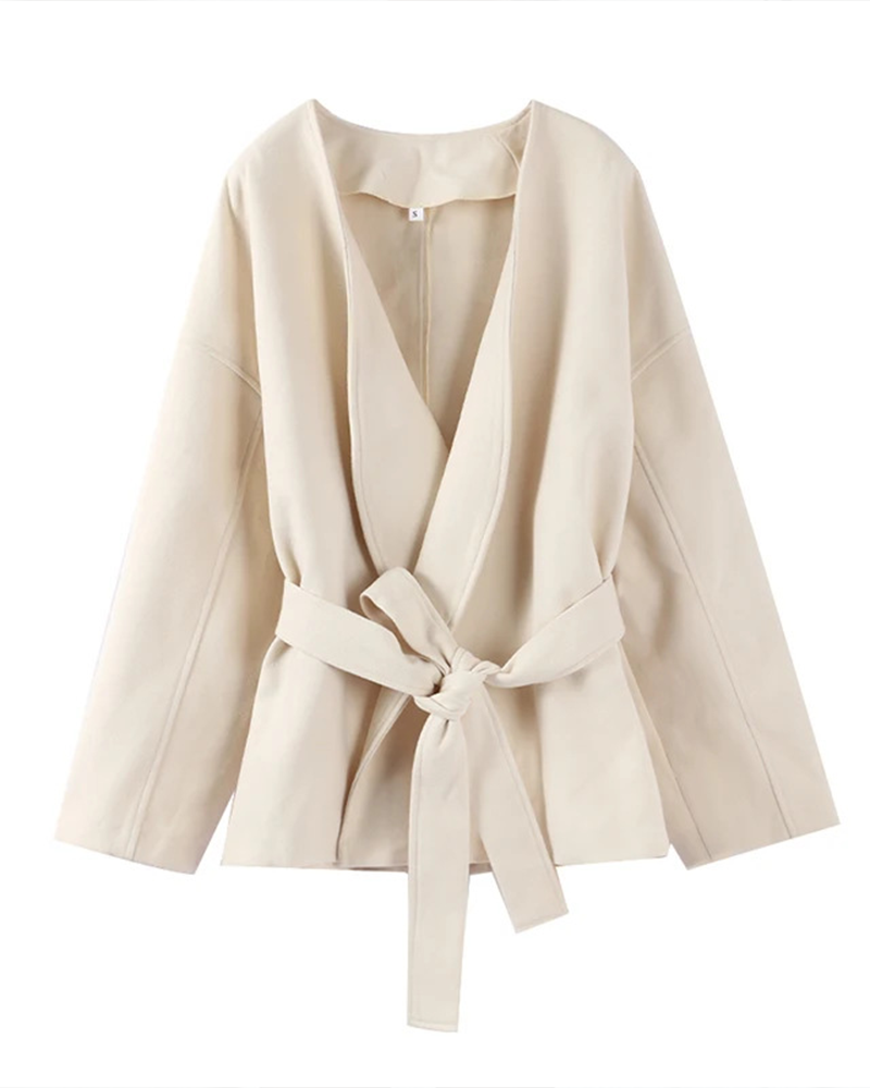 Elegant Tweed Casual Jacket