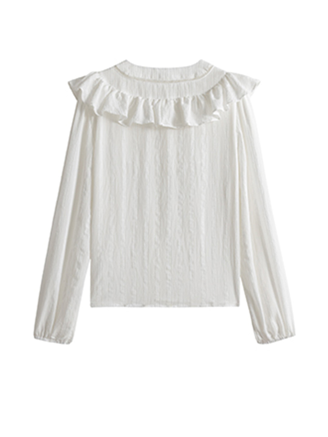 Roselili Delicate Lace V-Neck Blouse