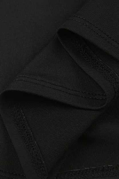 Color Block Off Shoulder Bodycon Mini Dress