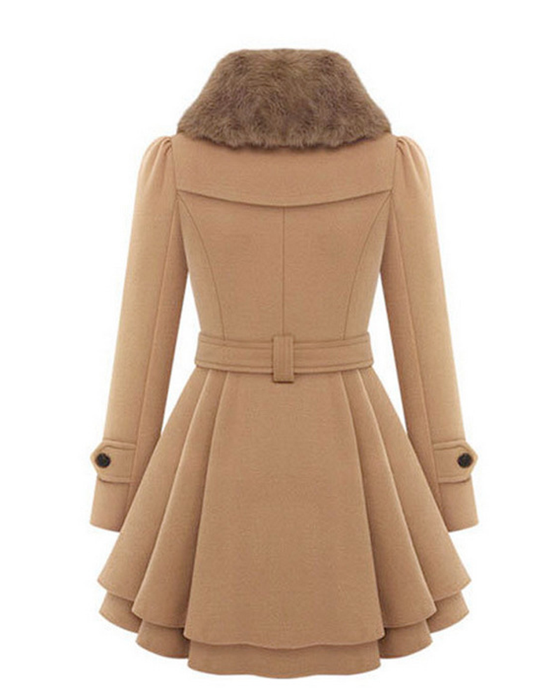 Skinny Waistband Tweed Blazer Dress