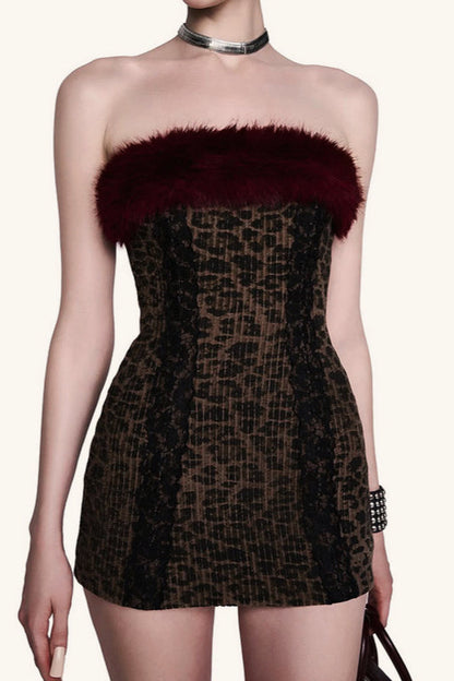 Street Style Off Shoulder Mini Dress