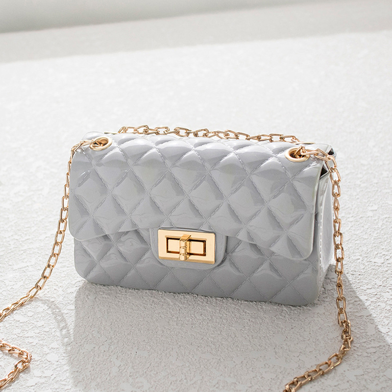 Bolso bandolera de diamantes de moda