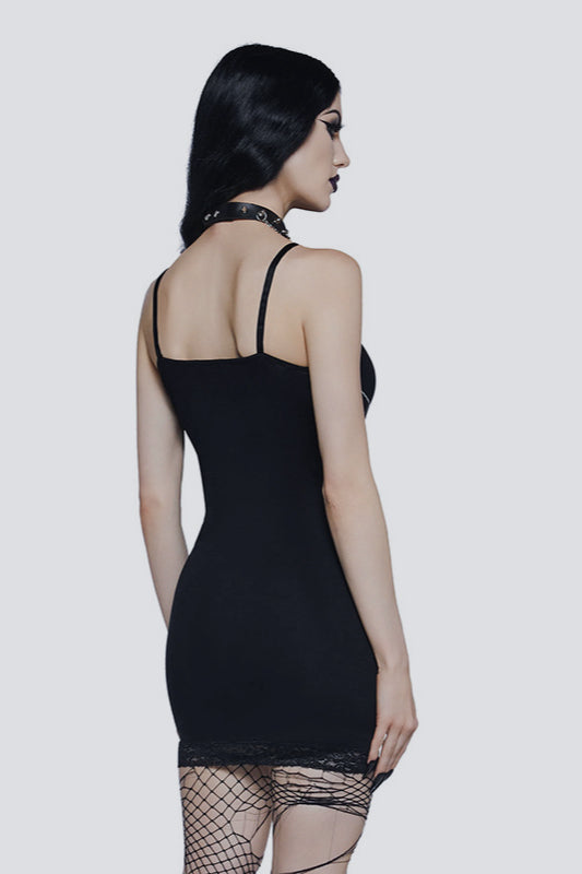 Street Style Graphic Cami Mini Dress