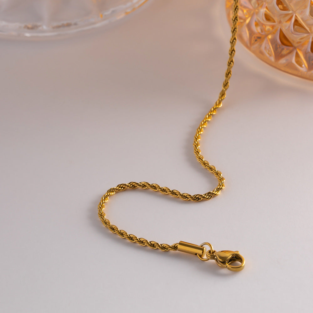 Aurelia Rope Gold Necklace