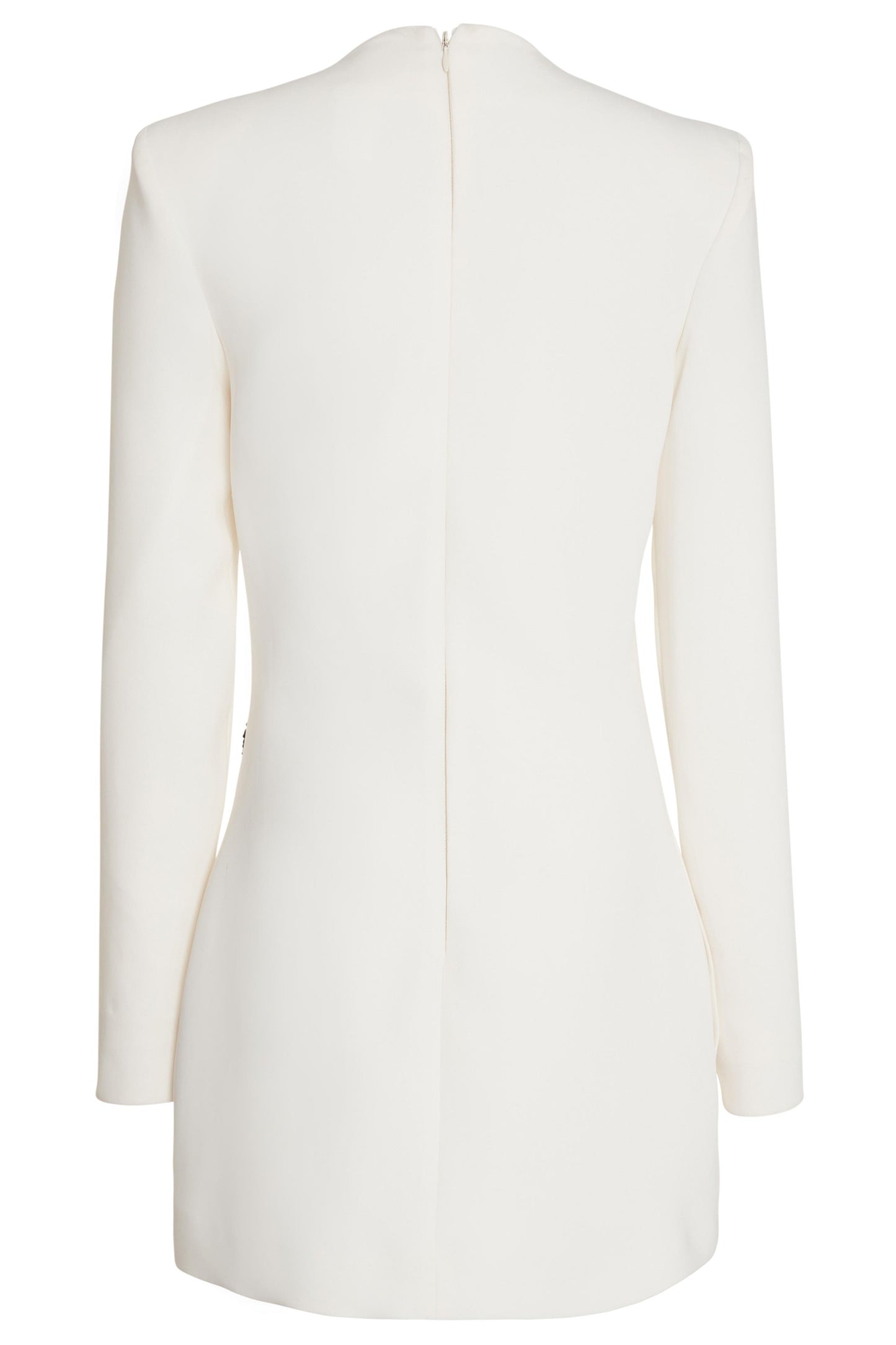 Minivestido floral con bordado de cuentas de uñas 