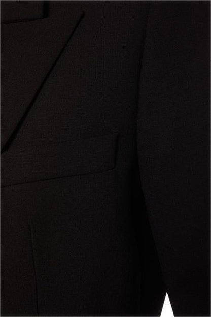 Abrigo de estar por casa de manga larga con un botón 