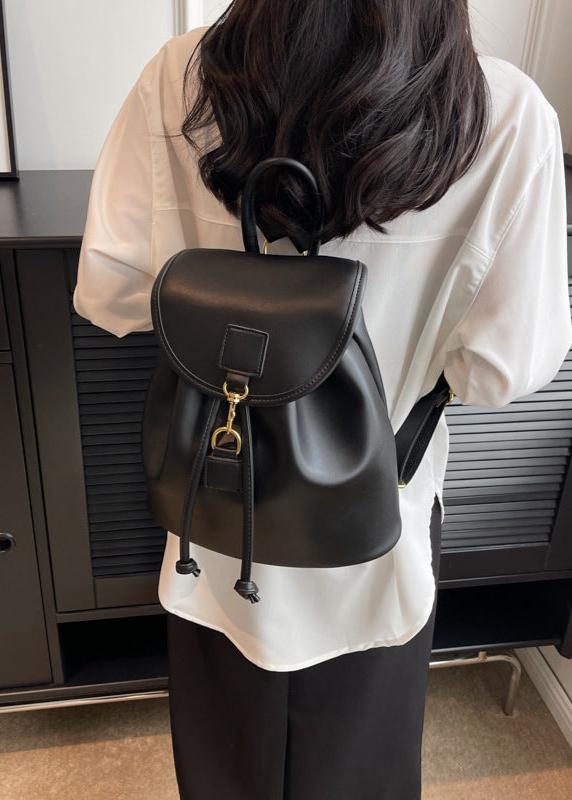 Chic PU Leather Backpack