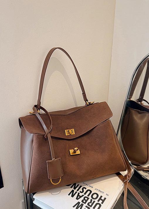 Amelia - StructuRed Top-Handle Satchel