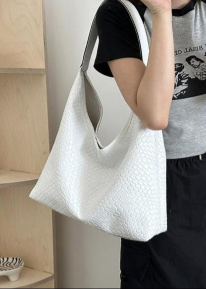 Woven Texture Hobo Shoulder Bag