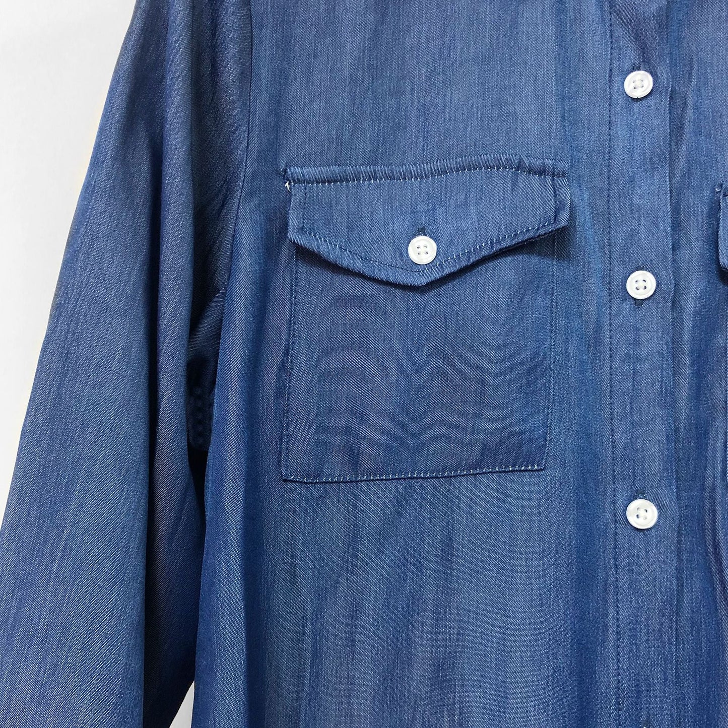 Vestido camisero de manga larga para mujer Vestido maxi