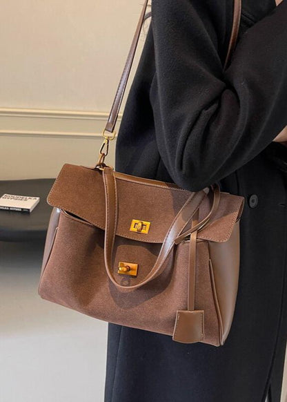 Amelia - StructuRed Top-Handle Satchel