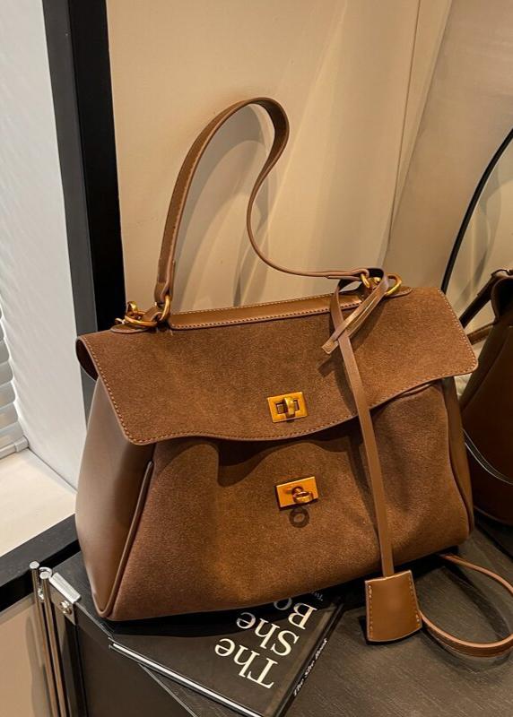 Amelia - StructuRed Top-Handle Satchel