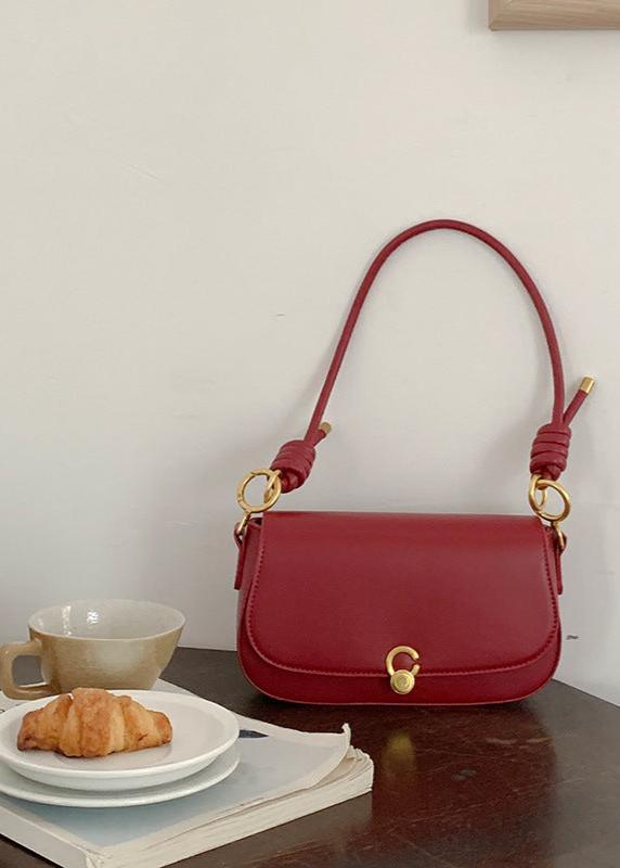 Classic Knot Handle Shoulder Bag