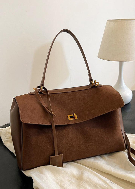 Amelia - StructuRed Top-Handle Satchel