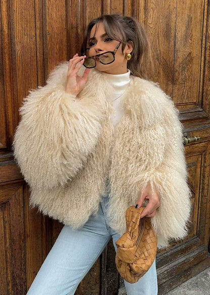 Luxe Faux Shearling Jacket