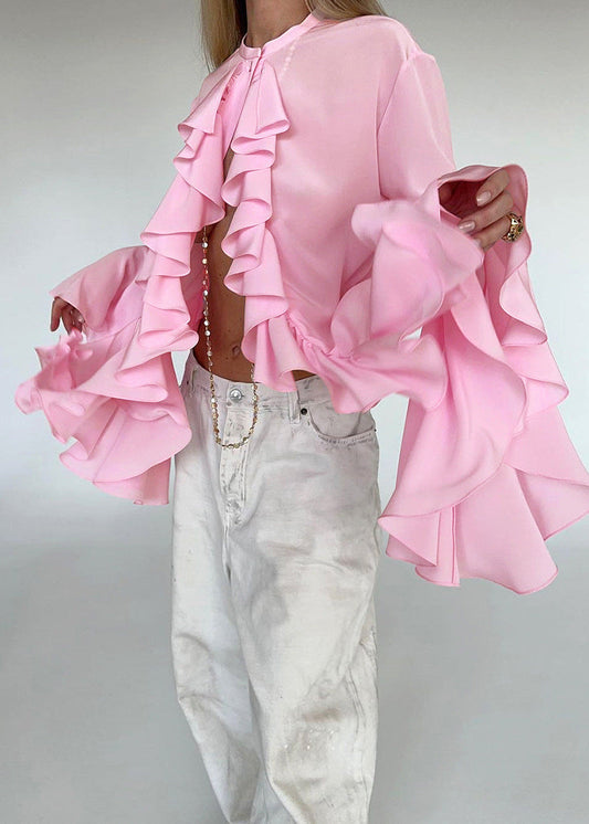 Rosalind Charm - Ruffled Statement Blouse