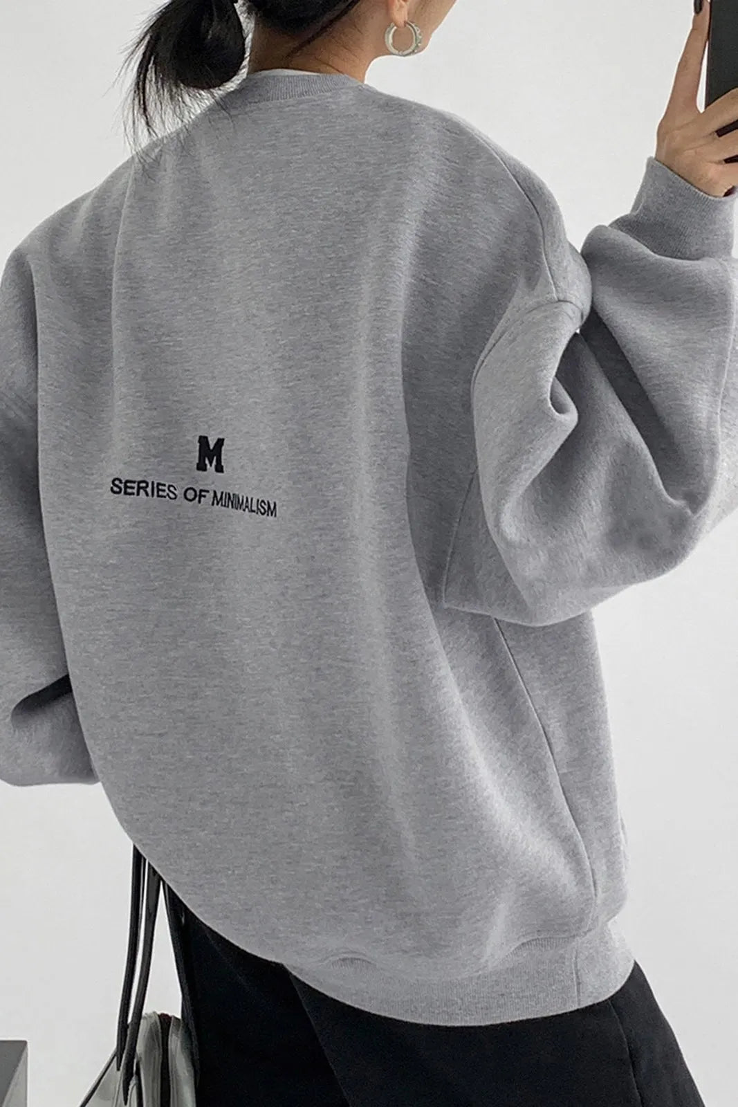 Roche Oversized Long Sleeve Top