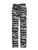 Zebra Stripe Knitted Straight Pants Women Drawstring Elastic Waist Casual Loose Baggy Trousers Boho Vacation Outfits